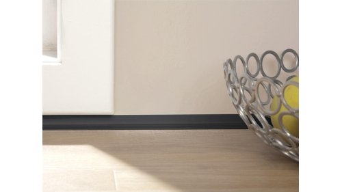 Ukončovací lišta pro podlahy u stěny Küberit 369 N/SK 18*12*2700 Antracit F18