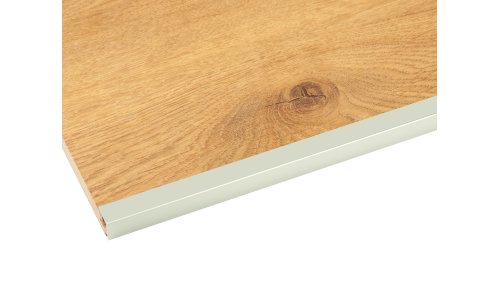 Ukončovací lišta pro podlahy 9-10,5 mm, Küberit 012, 13*2700 Imitace nerezi F2