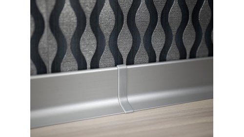 Spojka pro soklovou lištu Profilteam Q63 Inox