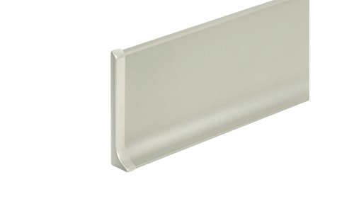 Ukončení levé soklové lišty Midas 70, hliníkové, Šampaň