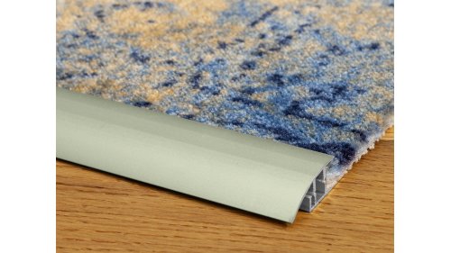 Vyrovnávací přechodová lišta Küberit 576 Design Clip 33*2700 Imitace nerezi F2G