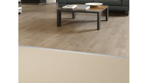 Vyrovnávací přechodová lišta Küberit 376, 33*2700 Stříbrná F4