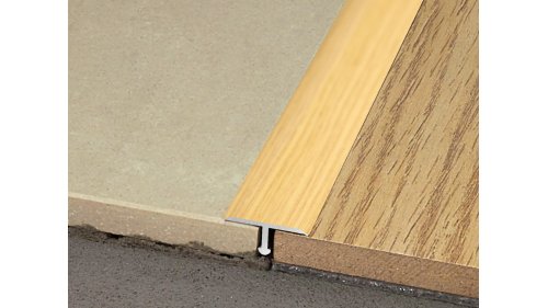 Přechodová lišta T Küberit 290 H plochá 14*2700 Dub světlý H30