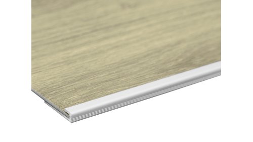 Ukončovací profil pro podlahy 5 mm, Küberit 802 EB, 30*2500 Stříbrný F4