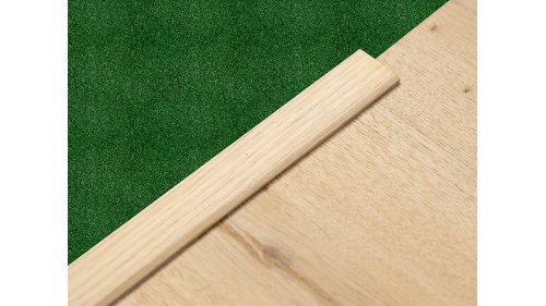 Schodová lišta samolepící Profilteam Dub nelakovaný dýha 25*10*2700