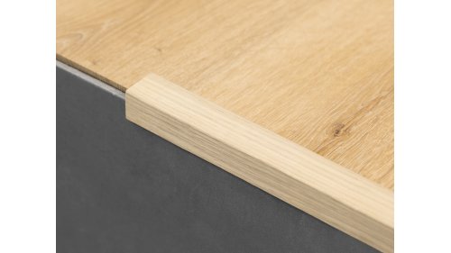 Schodová lišta samolepící Profilteam Dub nelakovaný dýha 25*20*2700
