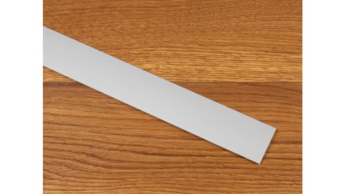 Přechodová lišta samolepící oblá Küberit 463 SK 50*1000 Stříbrná F4