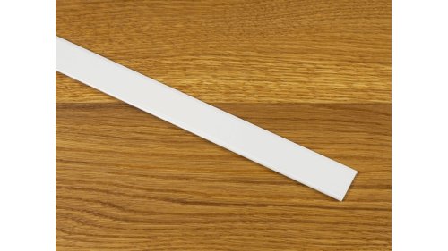 Přechodová lišta samolepící plochá Küberit 442 SK 25*3000 Bílá F15 RAL 9016
