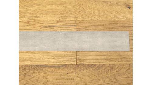 Přechodová lišta samolepící oblá Profilteam 30*1000 Dub světle šedý H65
