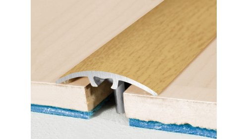 Přechodová lišta narážecí oblá Profilteam 32*2700 Dub světlý E29