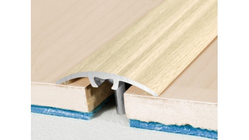 Přechodová lišta narážecí oblá Profilteam 32*2700 Dub mocca E902