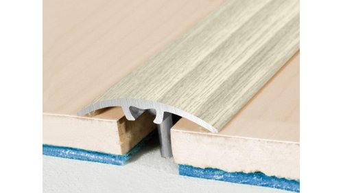 Přechodová lišta narážecí oblá Profilteam 40*2700 Dub arctic E904