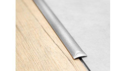 Přechodová lišta samolepící oblá Küberit 471 SK 20*1000 Nerez kartáčovaná