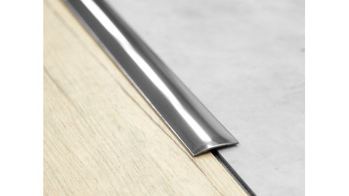 Přechodová lišta samolepící oblá Küberit 471 SK 20*2700 Nerez leštěná