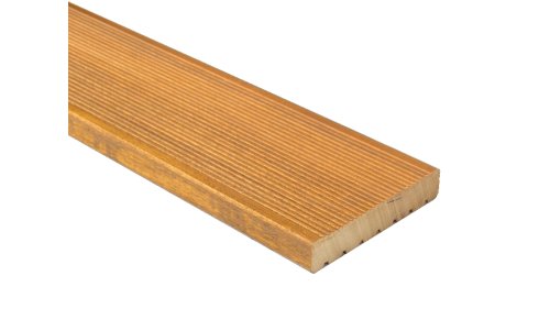 Osmo 013 Garapa olej na dřevěné terasy, aplikovaný na dřevinu Garapa ve 2 vrstvách