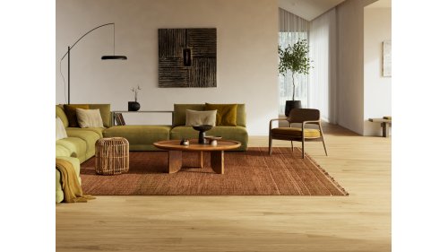 Třívrstvá dřevěná podlaha Esco Soft tone Original Spring oak 14/3x245 mm