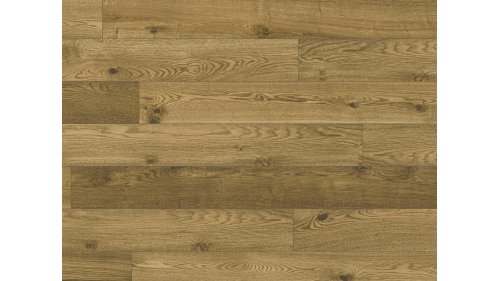 Masivní dřevěná podlaha Esco Harfa vintage Original Lehce kouřová 20x185 mm