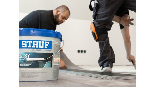 Stauf D37 – prémiové disperzní lepidlo na vinyl a PVC, EC1 Plus