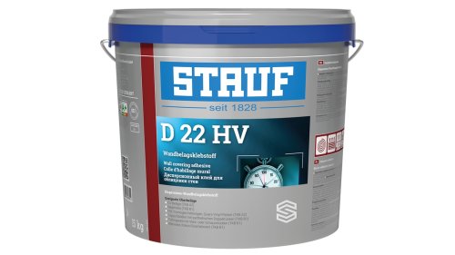 Disperzní lepidlo na stěny a schody STAUF D 22 HV (15 kg) – vysoká lepivost, EC1