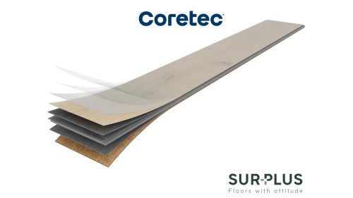Skladba vinylové podlahy COREtec SurPlus