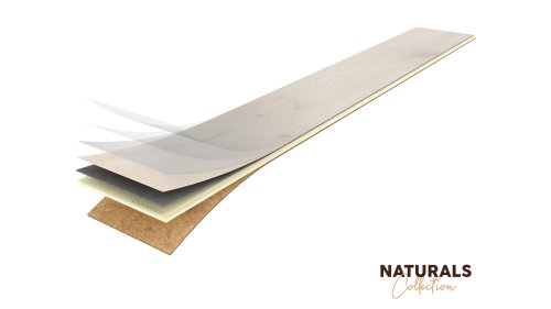 Skladba vinylové hybridní podlahy COREtec Naturals