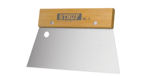 Stauf Nr. 1 zubová stěrka pro lepení PVC a vinylu