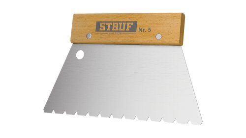 Stauf Nr. 5 zubová stěrka pro lepení dvouvrstvého dřeva, lamparket