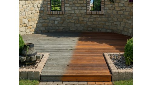 Osmo 6609 odšeďovač dřeva – gel 2,5 l + kartáčtáč