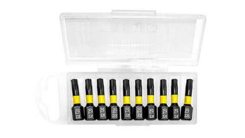 Impaktní nárazové bity 25 mm / TX20 – 10 ks – MEX-TOOLS Hobby