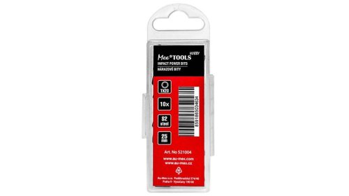 Impaktní nárazové bity 25 mm / TX20 – 10 ks – MEX-TOOLS Hobby