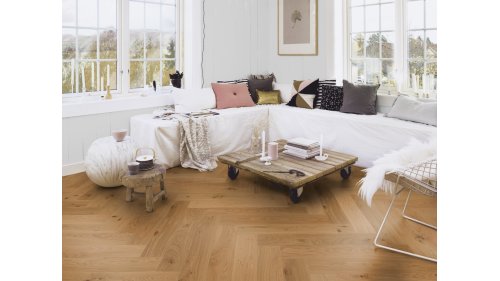 Dřevěná podlaha Arbor Dune HB Herringbone – olej, 10,5 × 137 × 790 mm, V4