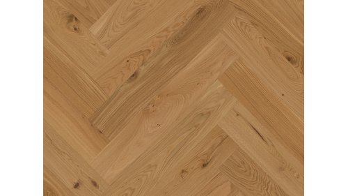 Dřevěná podlaha dvouvrstvá the family Dub Patrik 05 - rybí kost, olej Live Natural