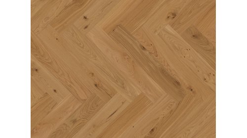 Dřevěná podlaha the family Dub Patrik 05 – rybí kost 137 × 790 mm, olej Live Natural