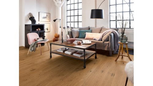 Dřevěná podlaha třívrstvá the family Tomáš 06, Live Natural Oil