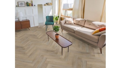Vinylová podlaha lepená Aspecta Contours Herringbone GD55 Bolsena