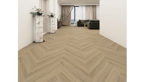 Vinylová plovoucí podlaha Aspecta Contour Isocore IC55 Herringbone Almond