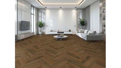 Vinylová plovoucí podlaha Aspecta Contour Isocore IC55 Herringbone Brienz
