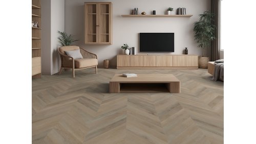 Vinylová plovoucí podlaha Aspecta Contour Isocore IC55 Chevron S Bolsena