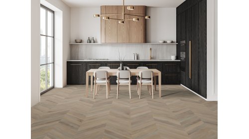 Vinylová plovoucí podlaha Aspecta Contour Isocore IC55 Chevron S Bolsena