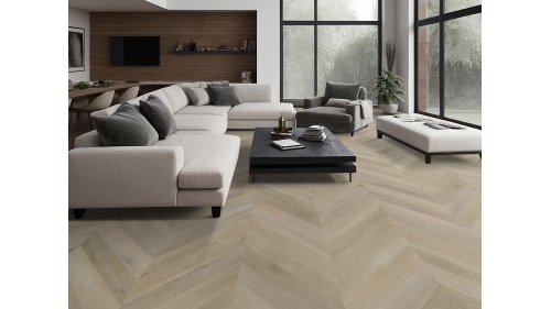 Vinylová plovoucí podlaha Aspecta Contour Isocore IC55 Chevron S Como