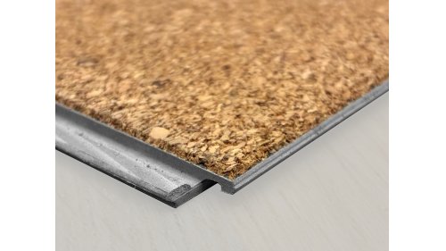 Zenith SPC – spodní strana podlahy s korkovou podložkou na minerálně-kompozitním jádru