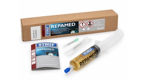 STAUF REPAMED – opravná sada pro dutá místa pod parketami, 50 ml