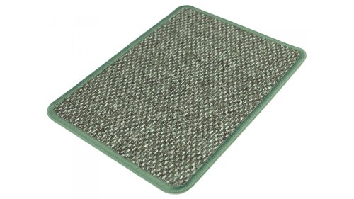 Zátěžový koberec Rubin 2146 – zelená oliva, smyčkový, šíře 4 m x 4,5 m