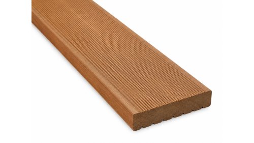 Terasové prkno Bangkirai 25 × 145 mm – jemná drážka