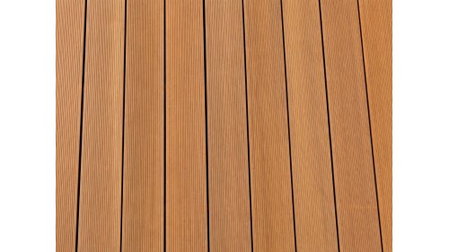 Povrch terasových prken Bangkirai 25 × 145 mm – jemná drážka