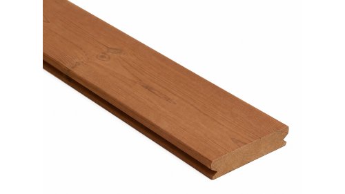 Terasové prkno Borovice Thermo Clip hladké 26 × 117 × 3600 mm