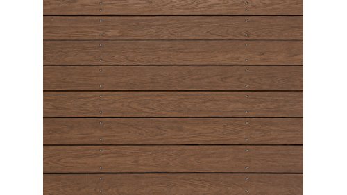 Jasan Thermowood 20 × 140 mm hladké – plocha terasy s viditelným kotvením