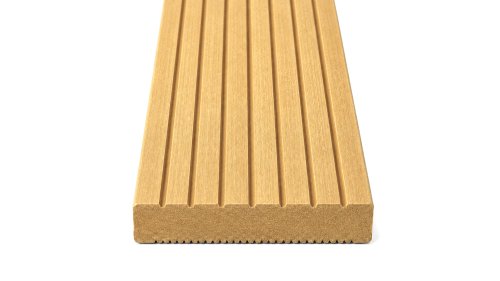 Terasové prkno Garapa 25 × 145 mm – hrubě drážkovaná pohledová strana