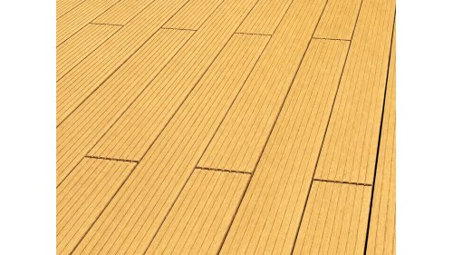 Terasové prkno Garapa 25 × 145 mm – hrubě drážkovaná pohledová strana