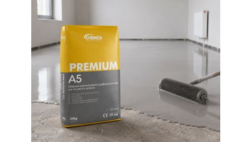 Samonivelační stěrka CHEMOS Premium A5 – 1–60 mm, 25 kg